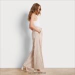 נשים לבוש Sam Edelman מכנס רך Carrie פס לבן 4XL22X1071 - Image 3