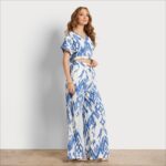 נשים לבוש Sam Edelman מכנס רך Carrie ikat 4XL22X1070