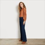 נשים לבוש Sam Edelman מכנסי מכנסיים גבוהים בקומה גבוהה אטלנטי 4XL22X1250 - Image 2