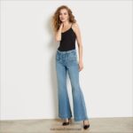 נשים לבוש Sam Edelman מכנסי מכנסיים עם כיס בגזרה גבוהה צַפצָפָה רַעֲדָנִית 4XL22X1227