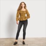 נשים לבוש Sam Edelman מכנסי סקיני בגזרה גבוהה אַפְלוּלִית 4XL22X1272