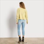 נשים לבוש Sam Edelman מכנסי קרסול דק בגזרה גבוהה קַרחוֹן 4XL22X1258 - Image 4