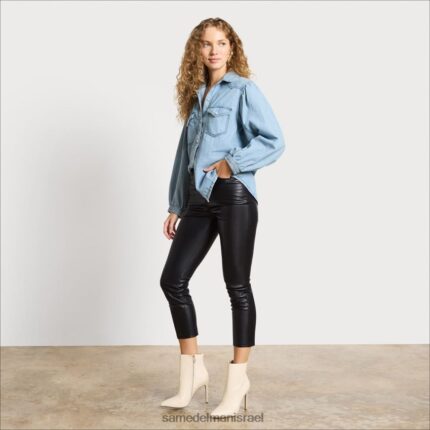 נשים לבוש Sam Edelman מכנסי קרסול דק בגזרה גבוהה רמיקס אשד 4XL22X1259