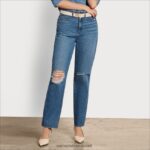 נשים לבוש Sam Edelman מכנסיים גבוהים משנות ה-90 של יארו קו השמים 4XL22X1201 - Image 3