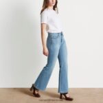 נשים לבוש Sam Edelman מכנסיים מתלקחים בקומה גבוהה הנטינגטון 4XL22X1266 - Image 2