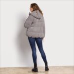 נשים לבוש Sam Edelman נפח צווארון כרית אפור 4XL22X1141 - Image 4