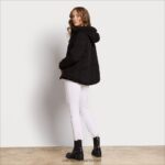 נשים לבוש Sam Edelman נפח צווארון כרית שָׁחוֹר 4XL22X1123 - Image 4