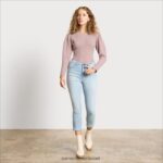 נשים לבוש Sam Edelman סוודר פאף כהן אֲזוֹבִיוֹן 4XL22X1282