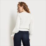 נשים לבוש Sam Edelman סוודר פייט מעיל גרדניה 4XL22X1297 - Image 4