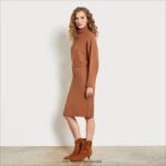 נשים לבוש Sam Edelman סט ארלין אָפוֹר חוּם 4XL22X1263 - Image 2