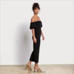 נשים לבוש Sam Edelman סרבל מחוץ לכתף שָׁחוֹר 4XL22X1074 - Image 2