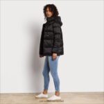 נשים לבוש Sam Edelman פוך רך קצר שָׁחוֹר 4XL22X1130 - Image 2