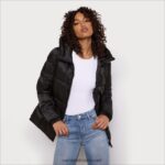 נשים לבוש Sam Edelman פוך רך קצר שָׁחוֹר 4XL22X1130 - Image 3