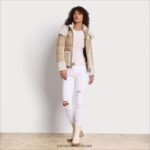 נשים לבוש Sam Edelman פחזנית קצרה עם ברדס חוֹל 4XL22X1253