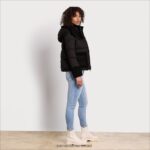 נשים לבוש Sam Edelman פחזנית קצרה עם ברדס שָׁחוֹר 4XL22X1161 - Image 2