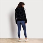 נשים לבוש Sam Edelman פחזנית קצרה עם ברדס שָׁחוֹר 4XL22X1134 - Image 4