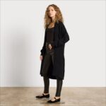 נשים לבוש Sam Edelman קרדיגן גדול של norfolk שָׁחוֹר 4XL22X1240 - Image 2