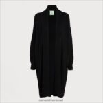 נשים לבוש Sam Edelman קרדיגן גדול של norfolk שָׁחוֹר 4XL22X1240 - Image 5