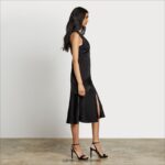 נשים לבוש Sam Edelman שמלת מידי כתף אחת שָׁחוֹר 4XL22X1220 - Image 2