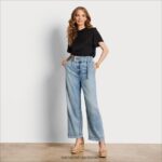 נשים לבוש Sam Edelman Rayne ג'ינס לגובה רוֹגַע 4XL22X1197