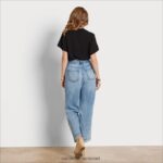 נשים לבוש Sam Edelman Rayne ג'ינס לגובה רוֹגַע 4XL22X1197 - Image 4